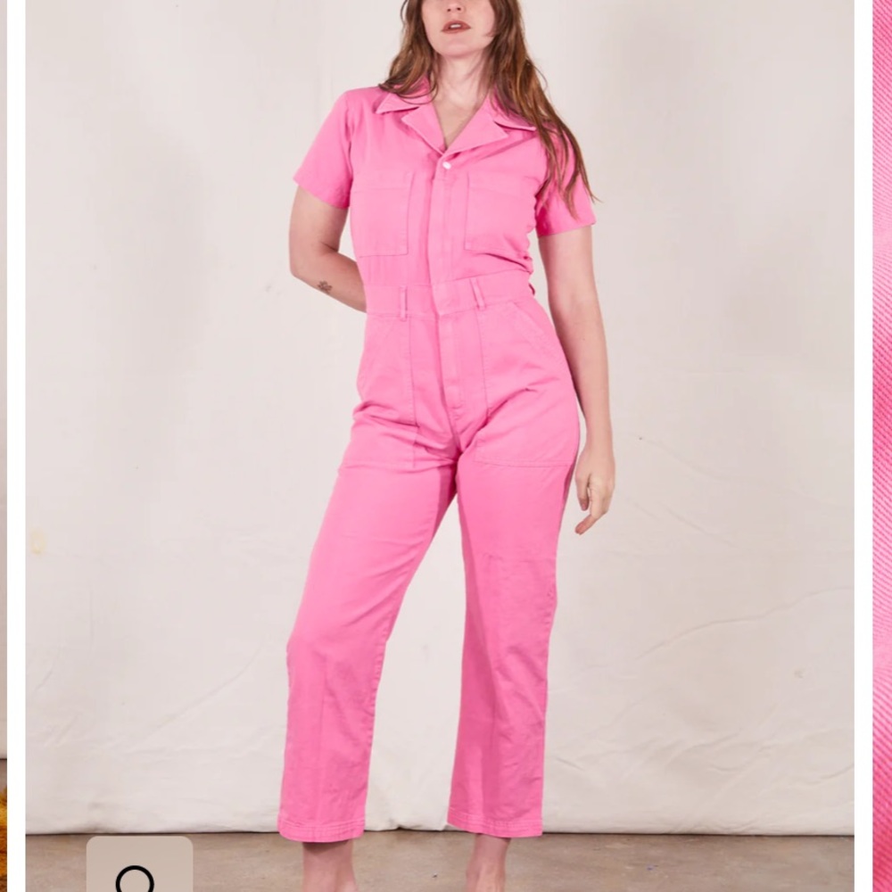 Big Bud Press Bubble Gum Pink Jumpsuit XL